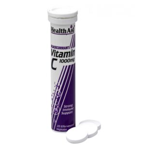 Health aid Vitamin C EFF B/Currant 20S