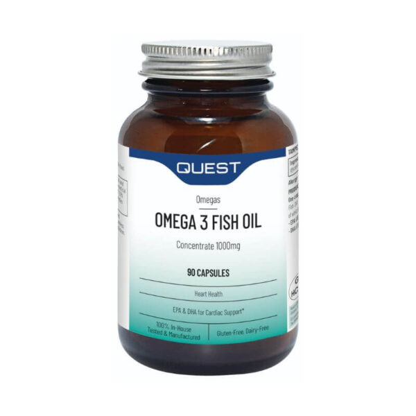 QUEST OMEGA 3 FISH OIL(1000mg) CAPS 90'S