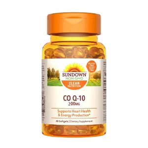 Sundown Naturals CoQ10 200 Mg Softgels 40