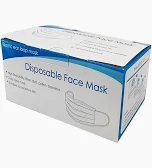 BLUE DISPOSABLE MASKS