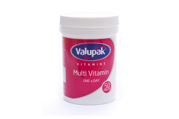 Valupak Multivitamin One-A-Day Tablets (50's)