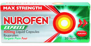 nurofen express 400mg liquid caps 20s