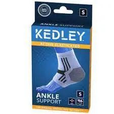 KEDLEY ELASTICATED ANKLE SUPPORT-SMALL