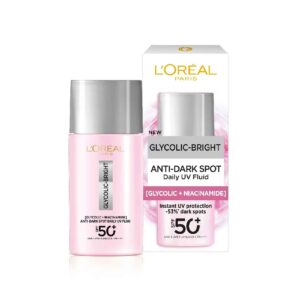 LOREAL GLYCOLIC ANTI-DARK SPOT SERUM UV SPF 50 50ML