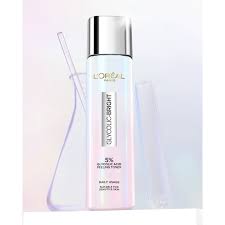 LOREAL GLYCOLIC BRIGHT PEELING TONER 128ML