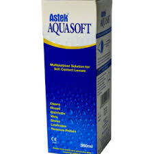ASTEK AQUASOFT MULTIPURPOSE CONTACT LENS SOLUTION 120ML