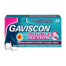 GAVISCION DOUBLE ACTION MIXED BERRIES 24S