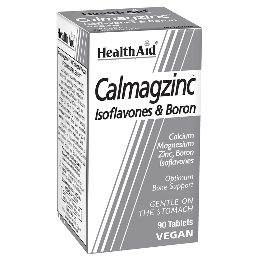 HEALTH AID CALMAGZINC 90S