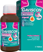 GAVISCION DOUBLE ACTION LIQUID 150ML