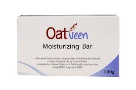 Oatveen moisturizing bar 100g