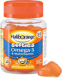 Haliborange Omega3 & Multivit Orange Softies 30s