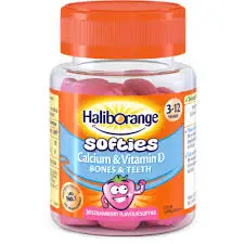Haliborange Calcium And Vitamin D Strawberry Softies 30's