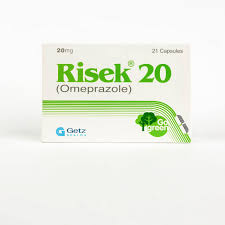 risek 20mg capsules 10s